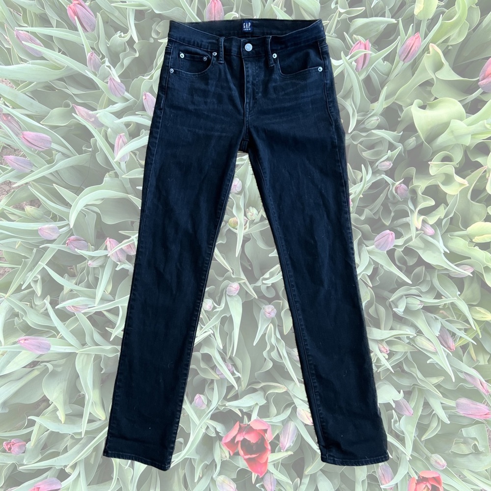 Gap Classic Straight black jeans